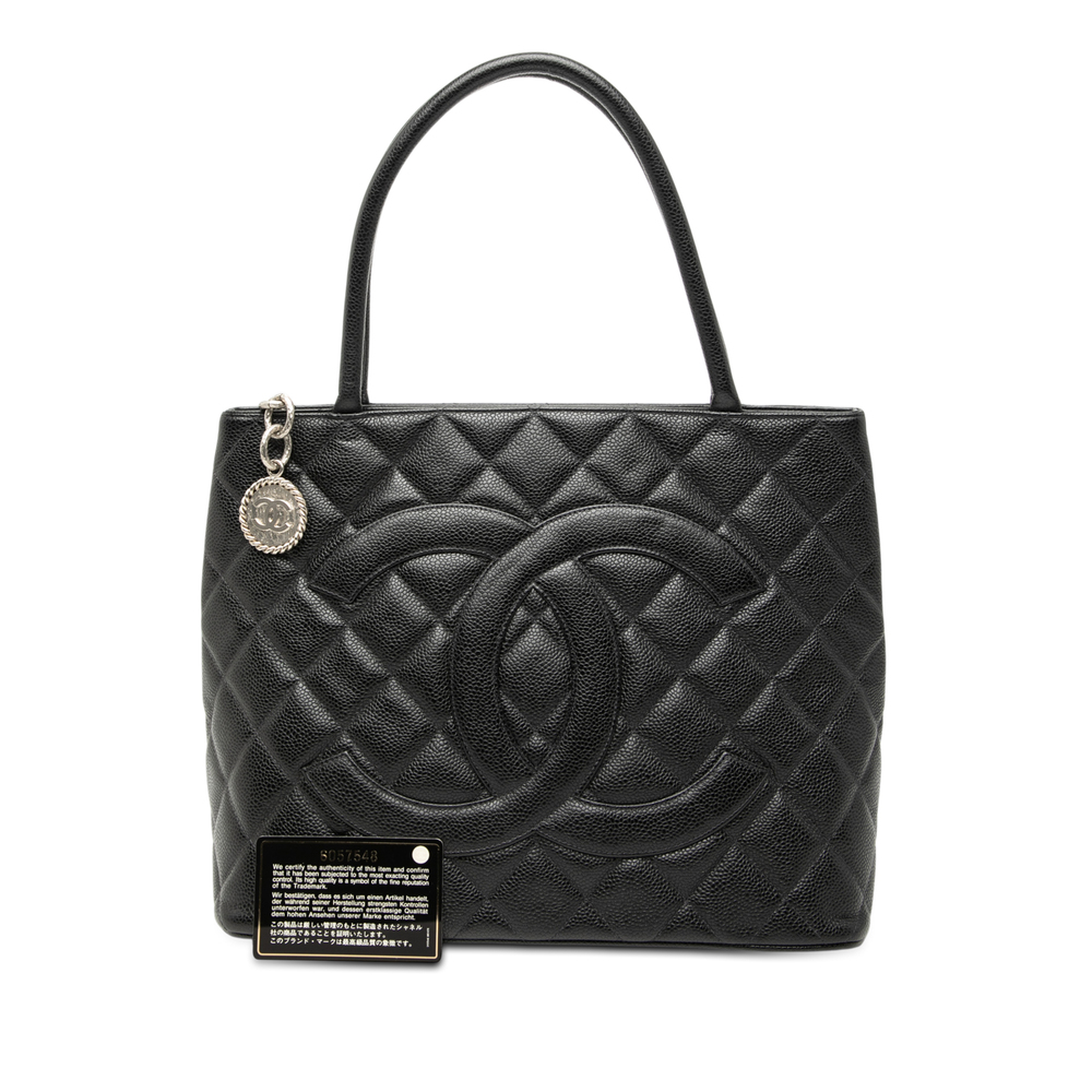 Pre-Loved Chanel Caviar Medallion Tote - Picture 8 of 8